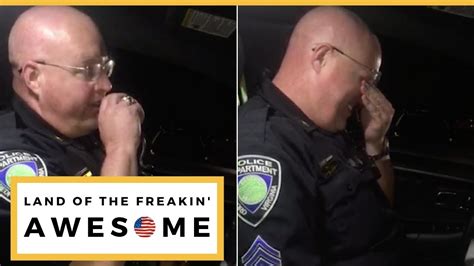 police officer s emotional final sign off after 26 years of service youtube