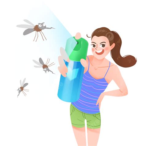 夏天防蚊蟲驅蚊 夏天 夏季 防蚊蟲素材圖案，psd和png圖片免費下載