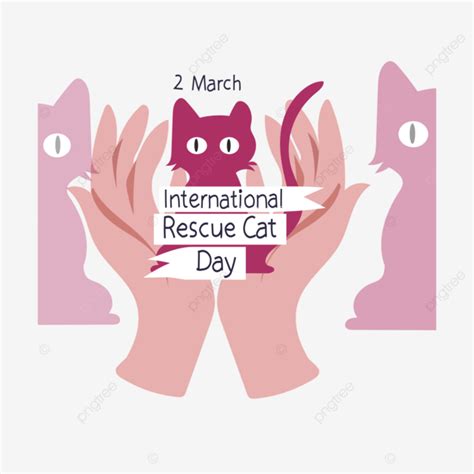 International Rescue Cat Day Vector International Rescue Cat Day