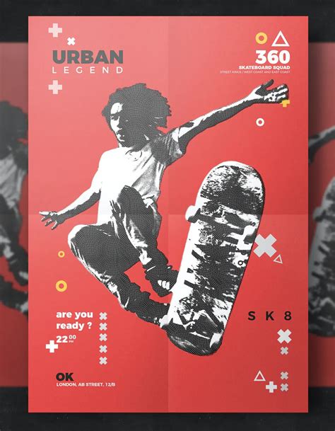 Extreme Sport Event Flyer Design Sport Poster Design Event Poster