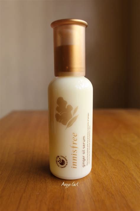 The Beauty Sweet Spot: REVIEW: Innisfree Ginger Oil Serum