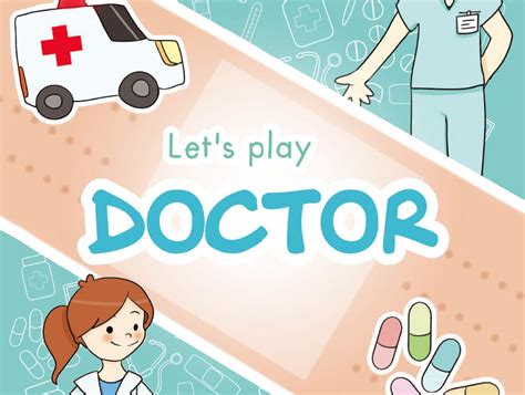 Doctor Activity Book Printable Doctor Game Play Pretend To Etsy