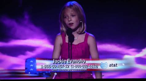 Jackie Evancho 1st Live Audition America S Got Talent YouTube Music