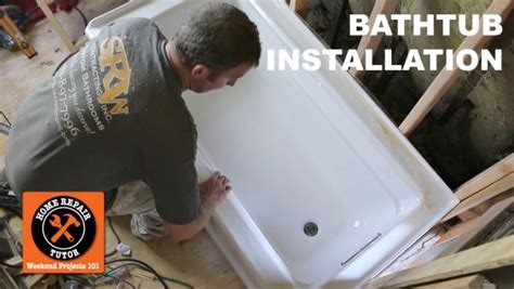 As size is small i am unaware that whay size you are having, reduce wet area. How to Install a Bathtub (make it ROCK solid) | Home ...