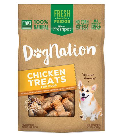 Freshpet® Dognation® Dog Treat Natural Chicken Dog Chewy Treats