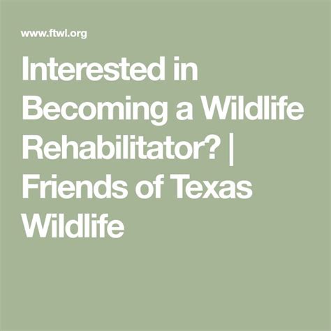 Become A Wildlife Rehabilitator In Tennessee An Overview Of The