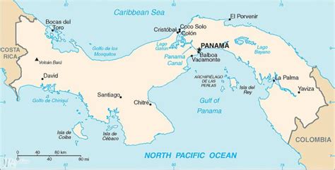 Mapa De Panamá ¿dónde Está Panamá Ver Nuestro Mapamundi