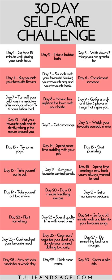 Temporary health insurance coverage protects you in the event of an unexpected illness, accident or injury. 30-Day Self-Care Challenge (Printable) | Self care, Self ...