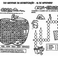 Desenho De Sopa De Letras F Cil Para Colorir Tudodesenhos