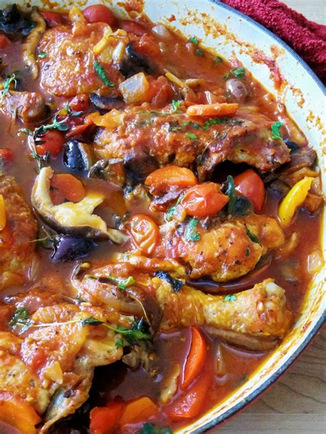 Food From The World Chicken Cacciatore Food And Travel Blog