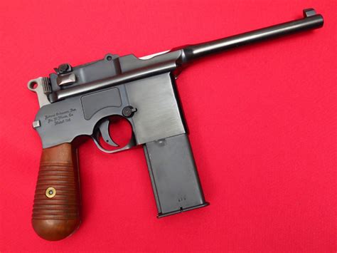 Mauserfederal Ordnance C96 9mm Broomhandle W 20 Rd Detachable Mag