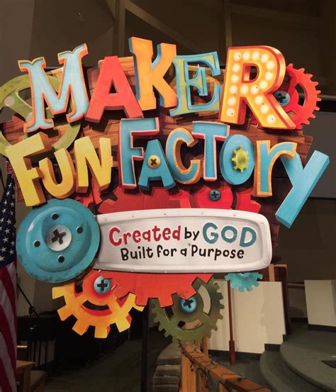 Maker Fun Factory Vbs Was Awesome My St Andrew