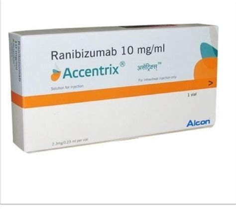 Accentrix Ranibizumab Injection 23 Ml 10 Mg At Rs 23960piece In
