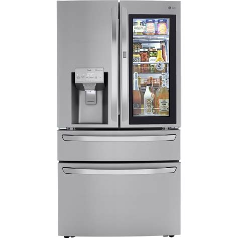 LG LRMVS3006S 36 InstaView ThinQ Door In Door Refrigerator With Craft