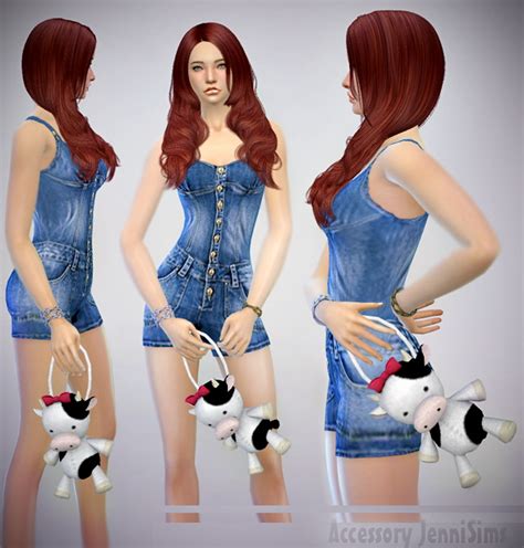 Cow Handbag At Jenni Sims Sims 4 Updates