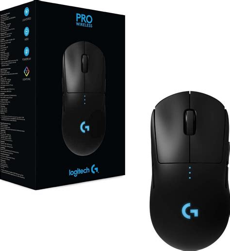 Mouse Logitech G Pro Wireless Black Gamers Point