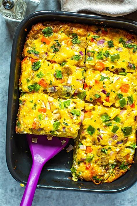 The Ultimate Sausage Hashbrown Breakfast Casserole The