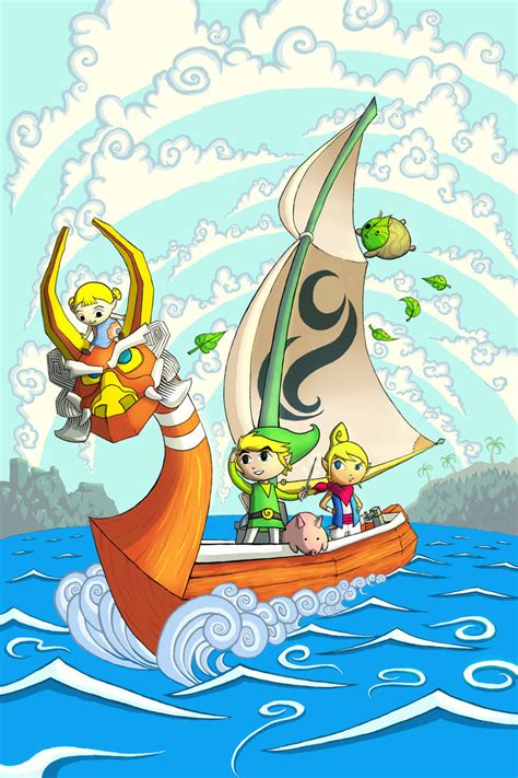 The Legend Of Zelda The Wind Waker By Iangoudelock On Deviantart