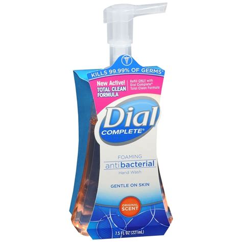 Dial Complete Foaming Antibacterial Hand Wash Original Scent 75 Oz