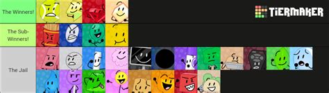 Bfb Fan Made Icons By Pen Cap Updated Again Tier List Vrogue Co