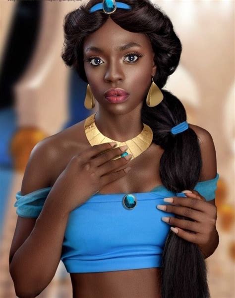 Nigerian Actress Beverly Osu Is Stunning As Princess Jasmine Of