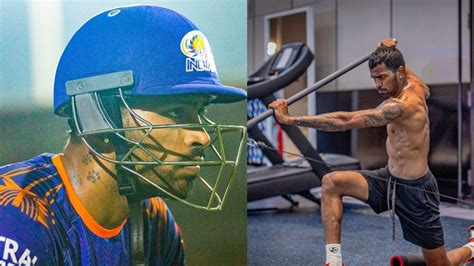 Ipl 2020 Hardik Pandya Gives Glimpse Of His Intense Gym Workout