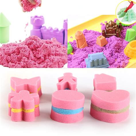Diy Children Kids 100g Magic Colorful Sand Handmade Plasticine Non