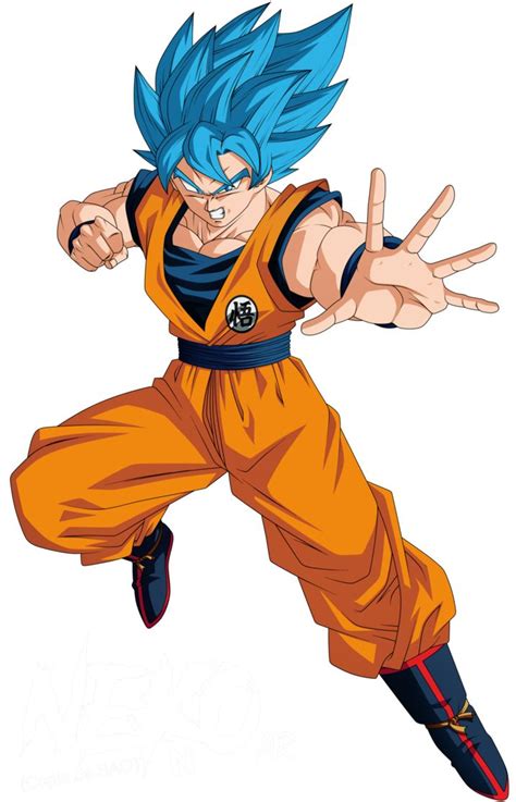 Super Saiyan Blue Goku Wbroly Movie Colors By Deviantart
