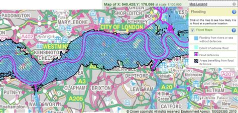 Central london would definitely flood if we. Sea Level Rise, London | Dr Chris Vernon
