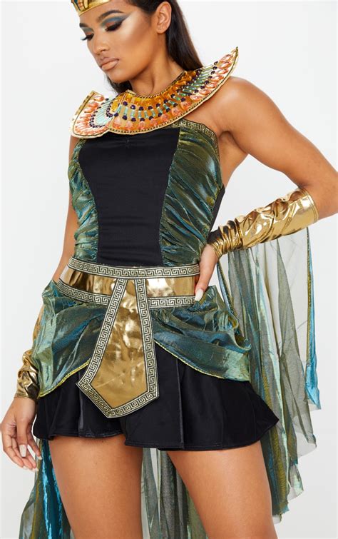 Black Sexy Egyptian Goddess Costume Prettylittlething Usa