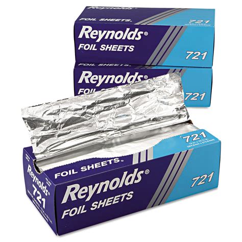 Reynolds Wrap Interfolded Aluminum Foil Sheets 12 X 1075 Silver