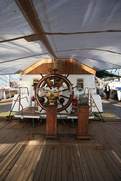 Josef Fojtik Photography Helm Of The Russian Four Masted Barque Sedov