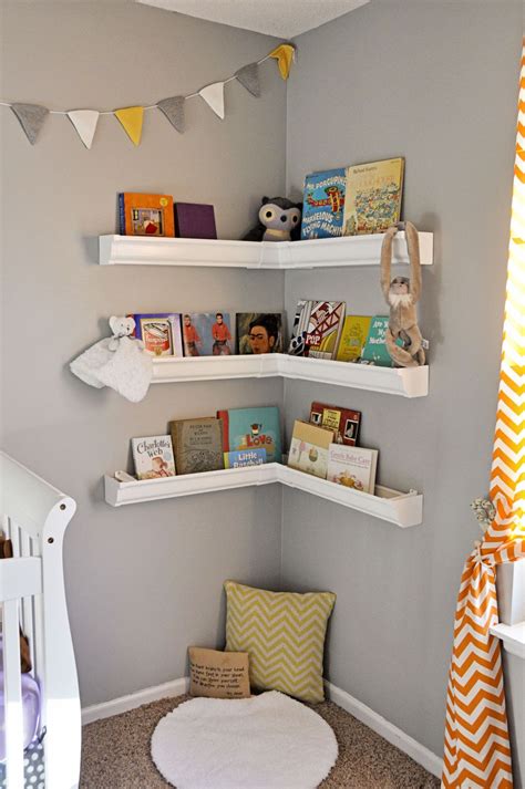 Wallniture utah set of 2 floating wall shelves. Nursery Bookshelf Ideas With Cute And Playful Designs