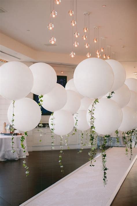 Looking for a fun decor idea for your engagement party? 20 Engagement Party Balloon Décor Ideas To Try - Shelterness