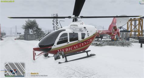Air Ambulance Medevac Helo Ec 135 Gta5