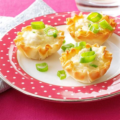 Mini Crab Tarts Food Crab Appetizer Recipes