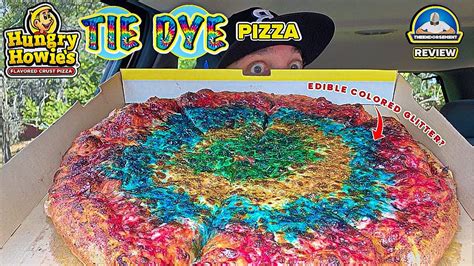 Hungry Howie S® Tie Dye Pizza Review ☮️🍕 What Theendorsement Youtube