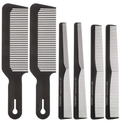 Bkpearl 6 Pack Hair Cutting Comb Professional Barber