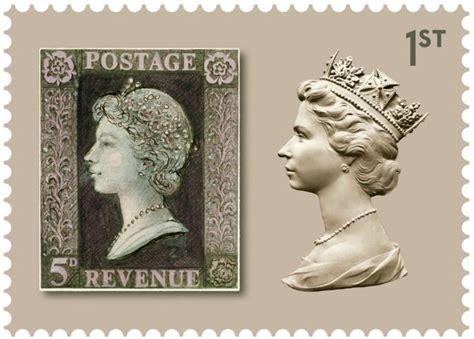Anniversary Of Queens Head Design Marked With New Stamps Bbc News