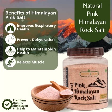 pink himalayan rock salt sendha namak 1kg root2leaf organic