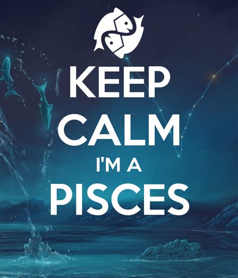 Keep Calm Im A Pisces Poster Pisces Calm Keep Calm