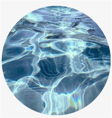 Circle Water Ocean Blue Wave Aesthetic Overlay Tumblr Aesthetic Ocean