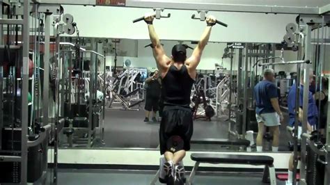 How To Do Weighted Pullups60lb Dumbell Ex Youtube