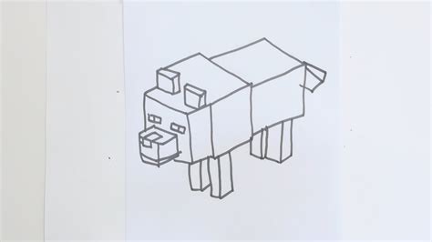 Here a tutorial on a subject i particularly like: Learn how to draw minecraft dog/wolf - YouTube