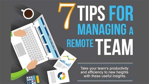 Essential Tips For Managing A Newly Remote Team Infographic Infographic Remote Managing People