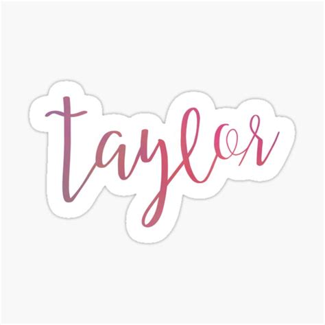 Tay Sticker By Gracedayson Redbubble