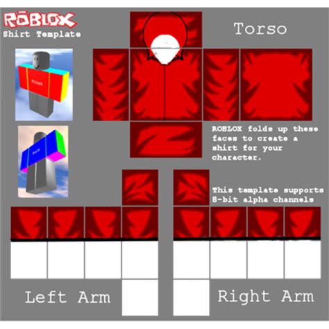 Roblox Shirt Template Tatoo