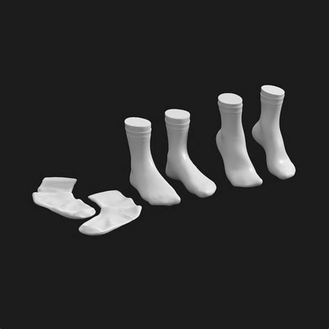 Download Sock Set 001 3d Models For Free Freepik