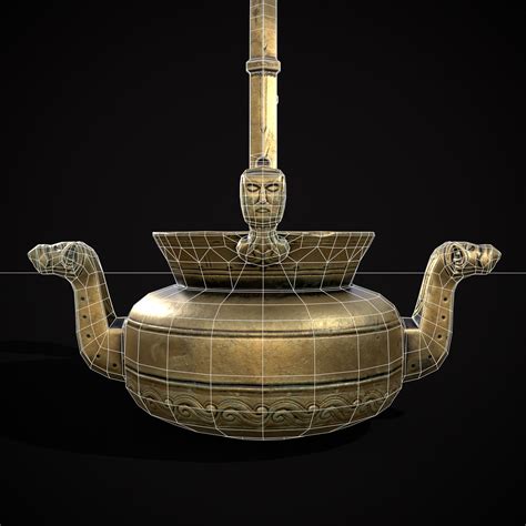 Medieval Brass Laver 3d Model By Get Dead Entertainment
