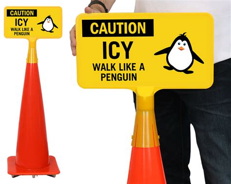Coneboss Safety Signs For Traffic Cones